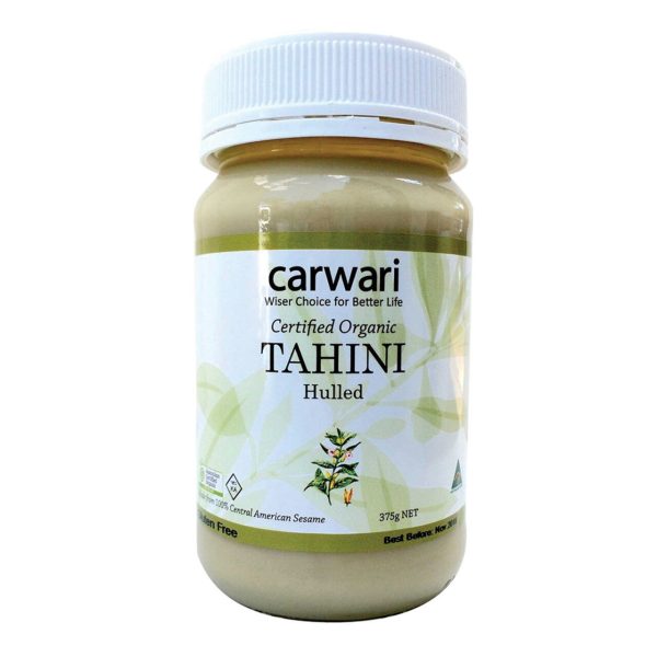 Carwari Organic Tahini Hulled 375g Media 01 17985.1539084230