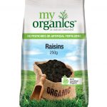 My Organics Retail Pack Raisins 250g