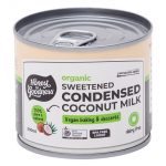 Organic Sweetened Condensed Coconut Milk 210ml Front Cncons2.210 66712.1621483927