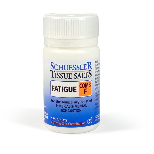 Schuessler Tissue Salts 125 Tablets Comb F