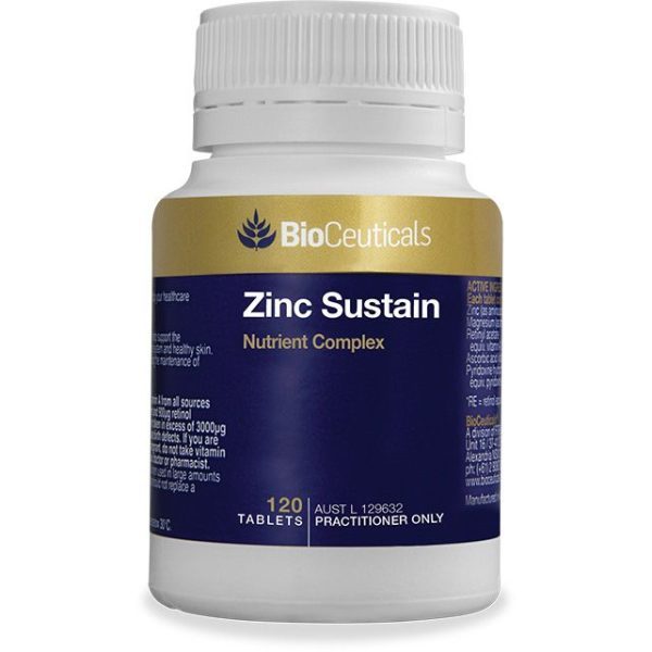 Bioceuticals Zincsustain Bzinc120