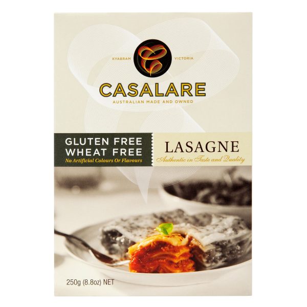 Casalare Gluten Free Wheat Free Lasagne Sheets 250g