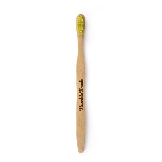 Humble Brush Adult Yellow Soft Bristles 372978 540x