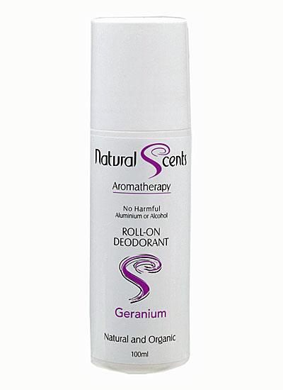 Natural Scents Aromatherapy Geranium Roll On Deodorant 100ml 460x
