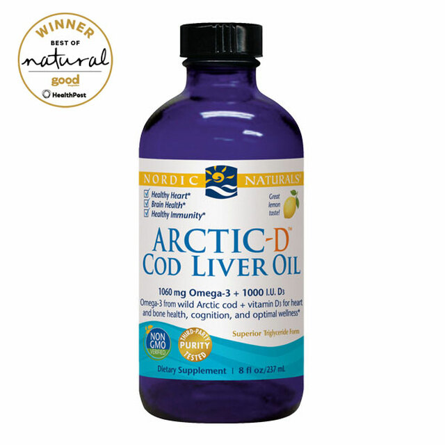 Nordic Naturals Arctic D Cod Liver Oil Ndadcl Good Awards 38055.1591331683