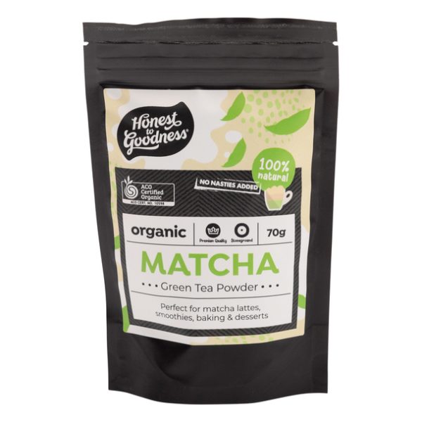 Organic Matcha Green Tea Powder 70g Front Telmatpo2.70 79261.1615164923