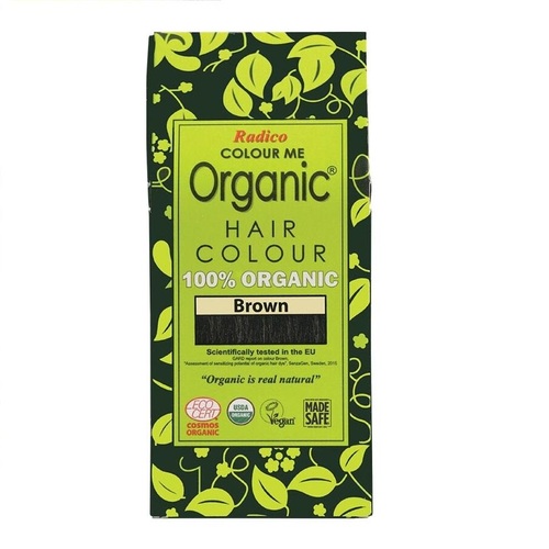 Radico Organic Hair Colour Brown - My Health Food Shop