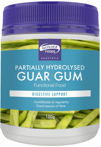 Wonderfoods Partially Hydrolysed Guar Gum Phgg 150g